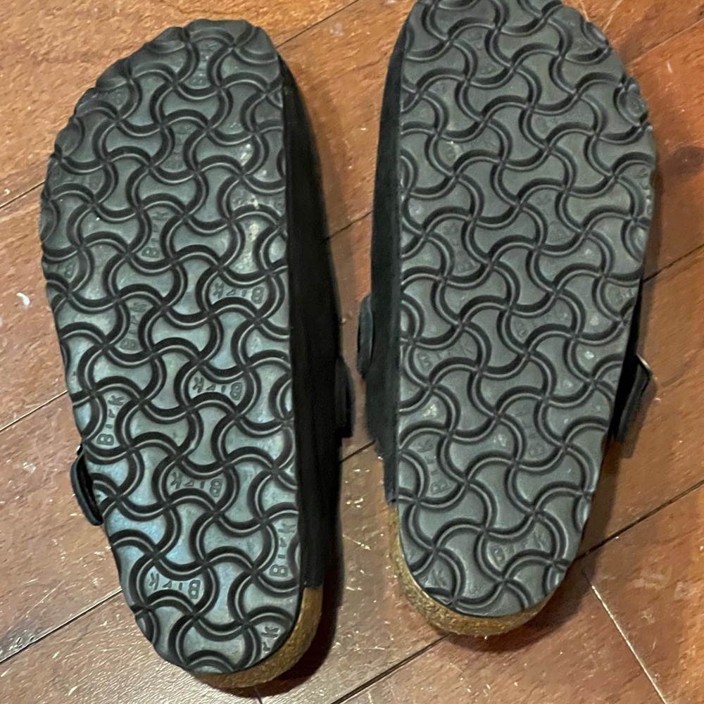 Birkenstock Black Suede Sandals - Picture 6 of 6
